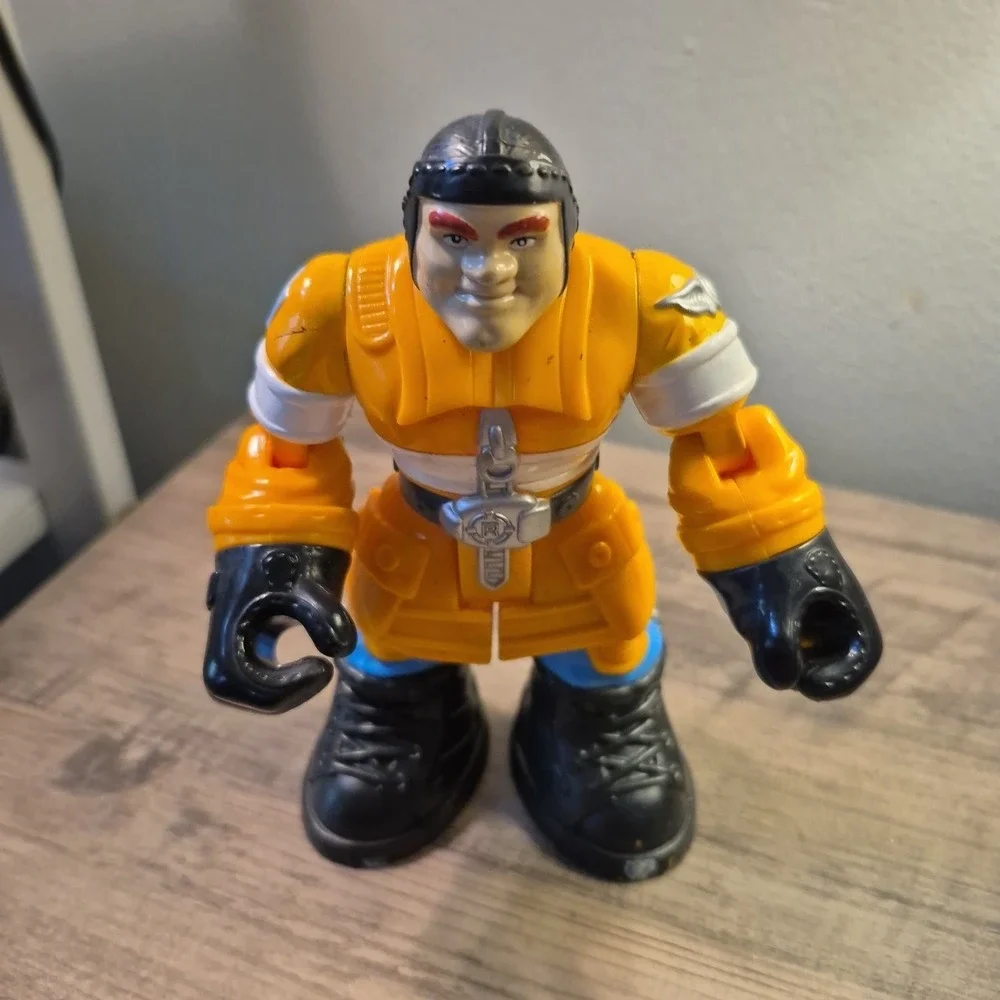 Fisher Price Rescue Heroes Hal E. Copter Action Figure